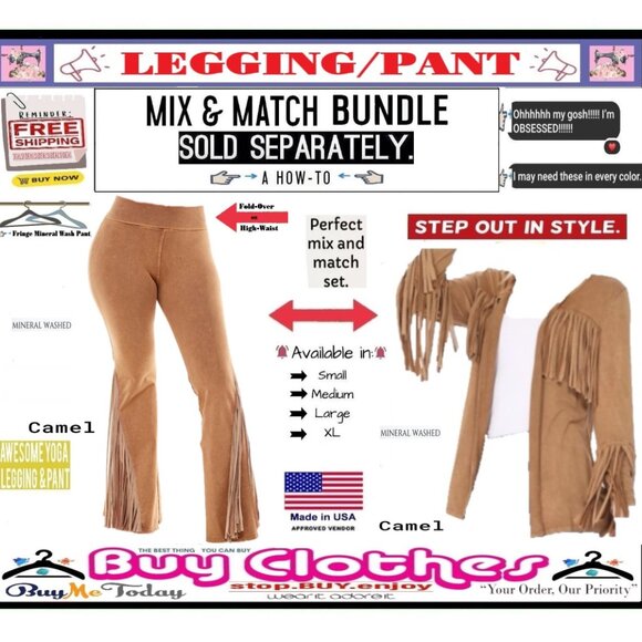 ✅ BULLY Fold Over FRINGE ➕🆒 LEGGING PANT High Waist Mineral Wash 💸BUY NOW‼️🟢 - Picture 8 of 16